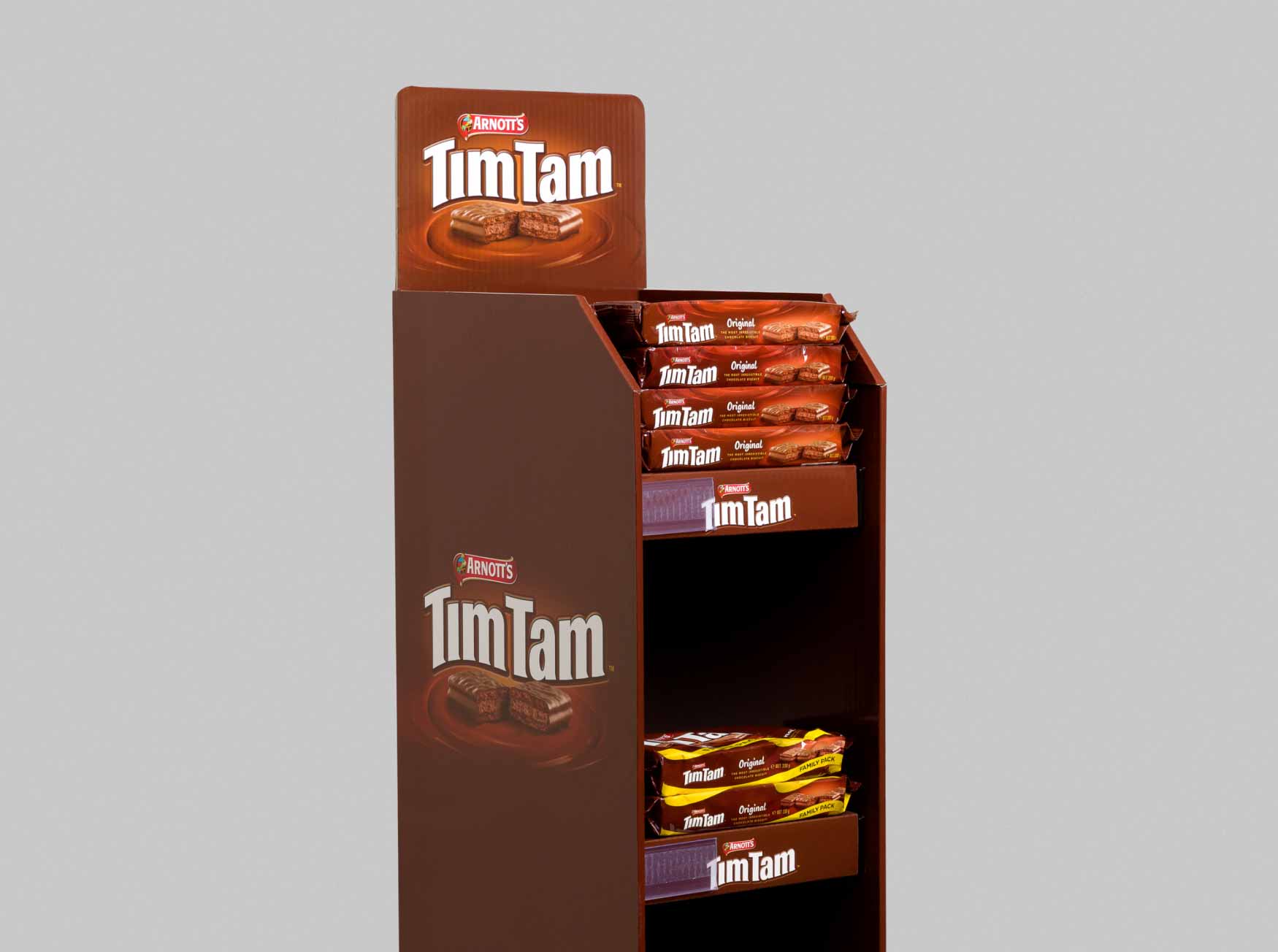 Arnotts Tim Tams Point of Sale Display